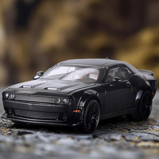 1/32 Hellcat Redeye Alloy Diecast Muscle Car Model Sound & Light Children's Toy Collectibles Birthday Gifts Original Box Present